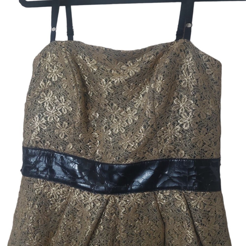 Dolce & Gabbana Gold Sequin Prom Dress - Picture 6 of 16